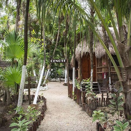 Hotel Maya Cabanas Y Cenote Tulum Exterior foto