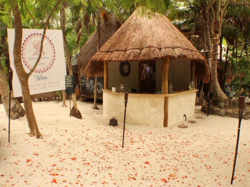 Hotel Maya Cabanas Y Cenote Tulum Exterior foto