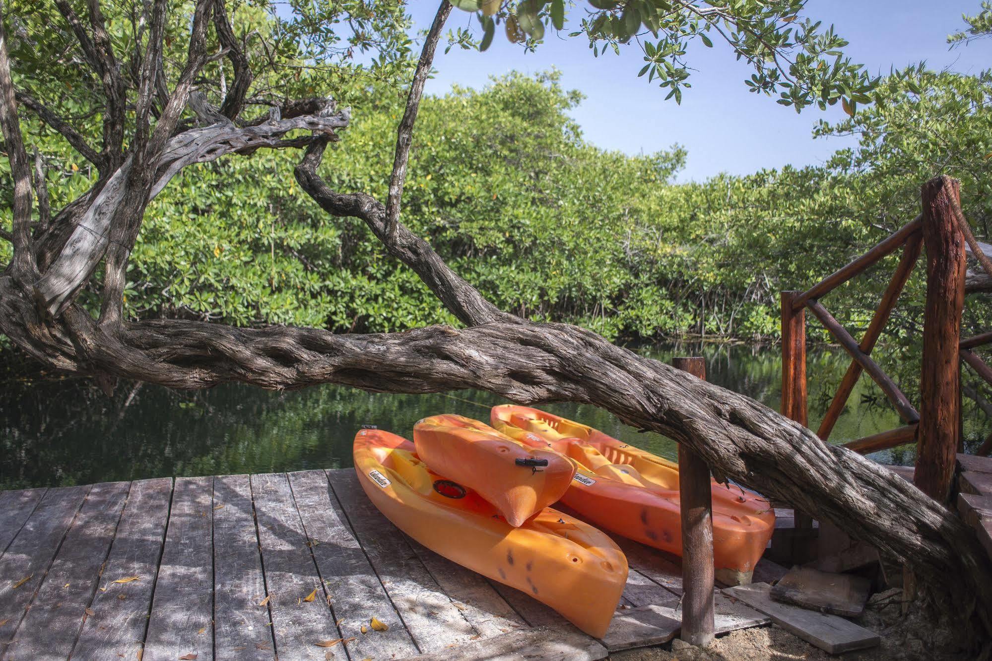 Hotel Maya Cabanas Y Cenote Tulum Exterior foto