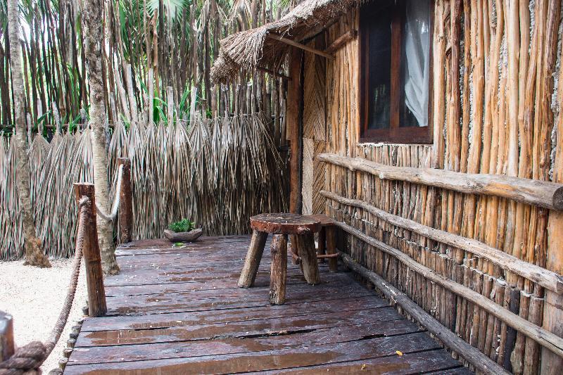 Hotel Maya Cabanas Y Cenote Tulum Exterior foto
